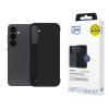 3mk Just20g Matt Case hoesje voor Samsung Galaxy S25+, mat zwart