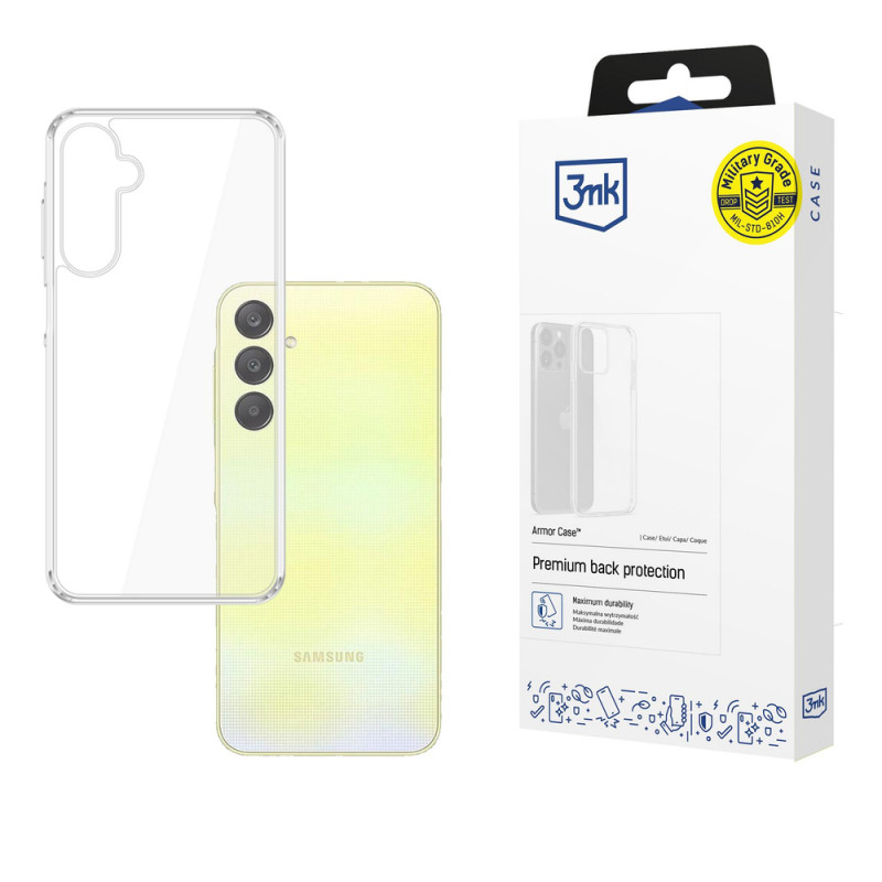 3MK Armor Case hoesje voor Samsung Galaxy A26 5G, transparant
