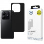 3MK Matt Case hoesje voor Xiaomi Redmi Note 14 4G, mat zwart