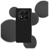 3MK Silicone Case siliconen hoesje voor Xiaomi Redmi Note 14 Pro 5G, zwart