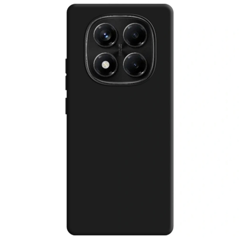 3MK Silicone Case siliconen hoesje voor Xiaomi Redmi Note 14 Pro 5G, zwart
