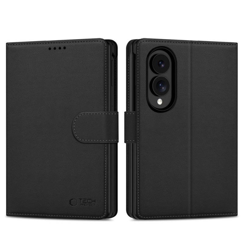 Tech-Protect Wallet portemonneehoesje voor Samsung Galaxy Z Fold 8, zwart