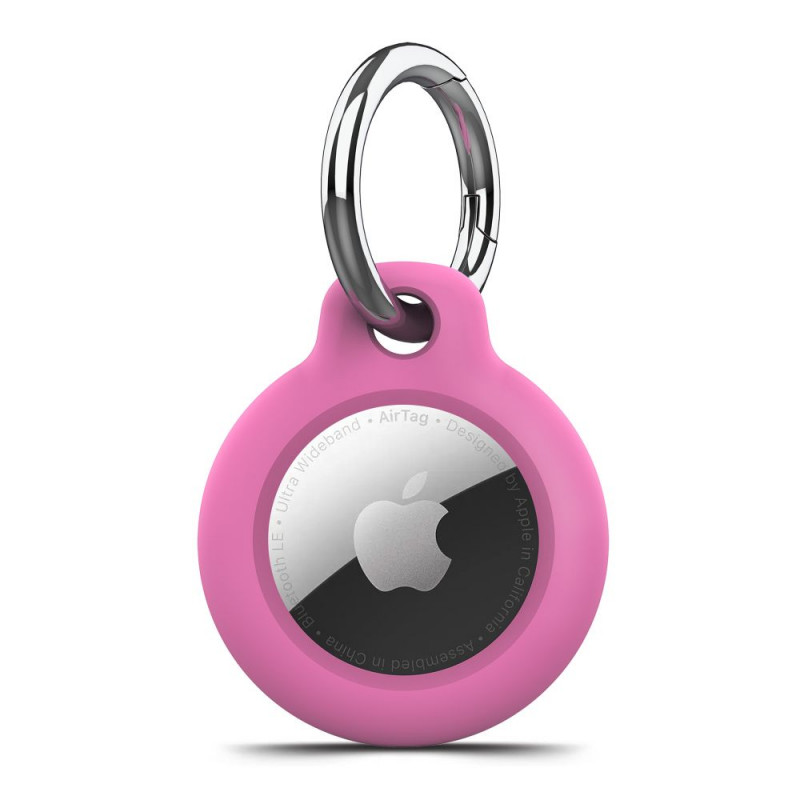 Tech-Protect Rough beschermende sleutelhanger voor Apple AirTag 1 / 2, roze