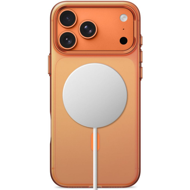 Tech-Protect MagZero MagSafe hoesje voor Apple iPhone 17 Pro / 18 Pro, mat Cosmic Orange