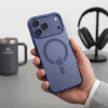 Tech-Protect MagZero MagSafe hoesje voor Apple iPhone 17 Pro Max / 18 Pro Max, mat diepblauw