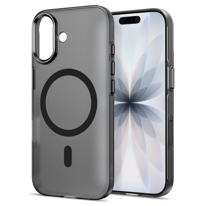 Tech-Protect MagZero MagSafe hoesje voor Apple iPhone 17, mat zwart
