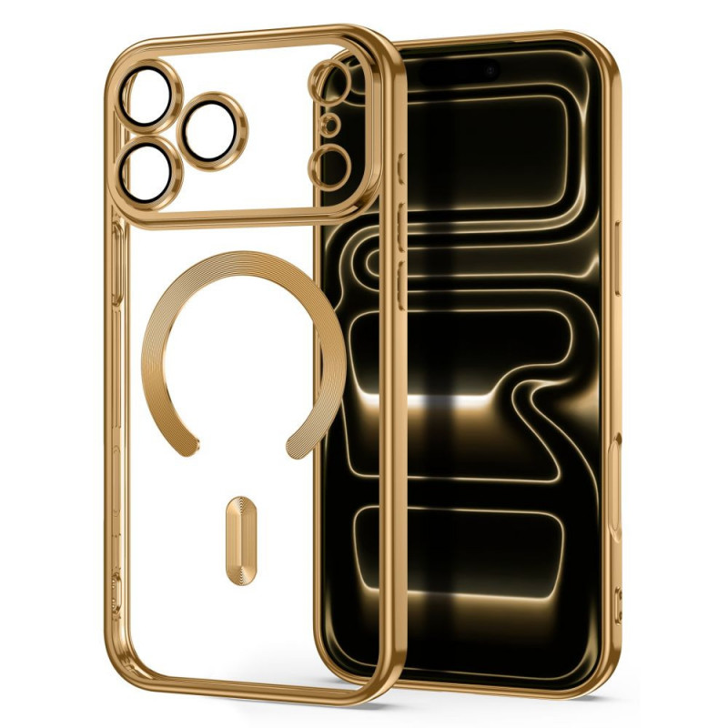 Tech-Protect Magflex MagSafe hoesje voor Apple iPhone 17 Pro / 18 Pro, glanzend goud