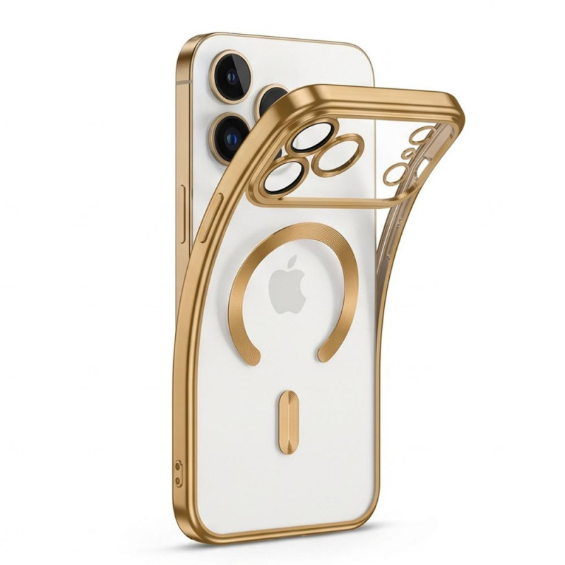 Tech-Protect Magflex MagSafe hoesje voor Apple iPhone 17 Pro / 18 Pro, glanzend goud