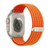 Tech-Protect Nylon Sport bandje voor Apple Watch 44/45/46/49 mm, oranje