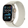Tech-Protect Nylon Sport bandje voor Apple Watch 8 / 9 / 10 / 11 / SE / Ultra 44 / 45 / 46 / 49 mm, Starlight