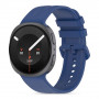 Tech-Protect Silicone Evo bandje voor Samsung Galaxy Watch 8 / 9 / Classic 40 / 44 / 46 mm, marineblauw