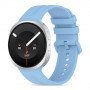 Tech-Protect Silicone Evo bandje voor Samsung Galaxy Watch 8 / 9 / Classic 40 / 44 / 46 mm, babyblauw