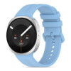 Tech-Protect Silicone Evo bandje voor Samsung Galaxy Watch 8 / 9 / Classic 40 / 44 / 46 mm, babyblauw