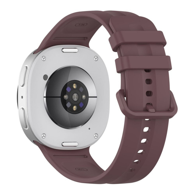 Tech-Protect Silicone Evo bandje voor Samsung Galaxy Watch 8 / 9 / Classic 40 / 44 / 46 mm, fluweelpruim