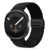 Tech-Protect NylonMag bandje voor Samsung Galaxy Watch 8 / 9 / Classic 40 / 44 / 46 mm, zwart