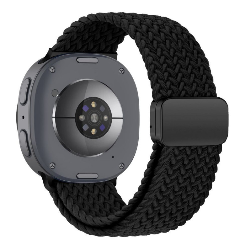 Tech-Protect NylonMag bandje voor Samsung Galaxy Watch 8 / 9 / Classic 40 / 44 / 46 mm, zwart
