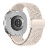 Tech-Protect NylonMag bandje voor Samsung Galaxy Watch 8 / 9 / Classic 40 / 44 / 46 mm, Starlight