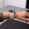 Tech-Protect NylonMag bandje voor Samsung Galaxy Watch 8 / 9 / Classic 40 / 44 / 46 mm, Starlight