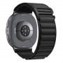 Tech-Protect Nylon Pro bandje voor Samsung Galaxy Watch 8 / 9 / Classic 40 / 44 / 46 mm, zwart