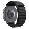Tech-Protect Nylon Pro bandje voor Samsung Galaxy Watch 8 / 9 / Classic 40 / 44 / 46 mm, zwart