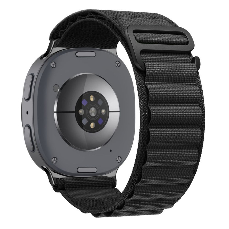 Tech-Protect Nylon Pro bandje voor Samsung Galaxy Watch 8 / 9 / Classic 40 / 44 / 46 mm, zwart