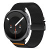 Tech-Protect Nylon Clasp horlogebandje voor Samsung Galaxy Watch 8 / 9 / Classic 40 / 44 / 46 mm, zwart