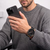 Tech-Protect Nylon Clasp horlogebandje voor Samsung Galaxy Watch 8 / 9 / Classic 40 / 44 / 46 mm, zwart