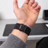 Tech-Protect Nylon Clasp horlogebandje voor Samsung Galaxy Watch 8 / 9 / Classic 40 / 44 / 46 mm, zwart