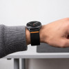 Tech-Protect Nylon Clasp horlogebandje voor Samsung Galaxy Watch 8 / 9 / Classic 40 / 44 / 46 mm, zwart