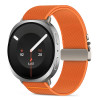 Tech-Protect Nylon Clasp horlogebandje voor Samsung Galaxy Watch 8 / 9 / Classic 40 / 44 / 46 mm, oranje