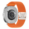 Tech-Protect Nylon Clasp horlogebandje voor Samsung Galaxy Watch 8 / 9 / Classic 40 / 44 / 46 mm, oranje