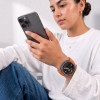 Tech-Protect Nylon Clasp horlogebandje voor Samsung Galaxy Watch Ultra 1 / 2 2024-2026 47 mm, oranje