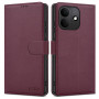 Tech-Protect Wallet portemonneehoesje voor Xiaomi Redmi Note 17 Pro 5G, bordeauxrood