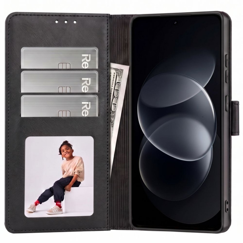 Tech-Protect Wallet portemonneehoesje voor Xiaomi Redmi Note 17 Pro Max 5G, mat zwart
