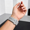 Tech-Protect Silicone bandje voor Apple Watch 8/9/10/11/12/SE 40/41/42 mm, grijs