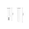 Tech-Protect Silicone bandje voor Apple Watch 8/9/10/11/12/SE 40/41/42 mm, wit
