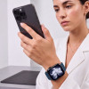 Tech-Protect Silicone bandje voor Apple Watch 8/9/10/11/12/SE 40/41/42 mm, marineblauw