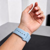 Tech-Protect Silicone bandje voor Apple Watch 8/9/10/11/12/SE 40/41/42 mm, blauw