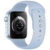 Tech-Protect Silicone bandje voor Apple Watch 8/9/10/11/12/SE 40/41/42 mm, lichtblauw
