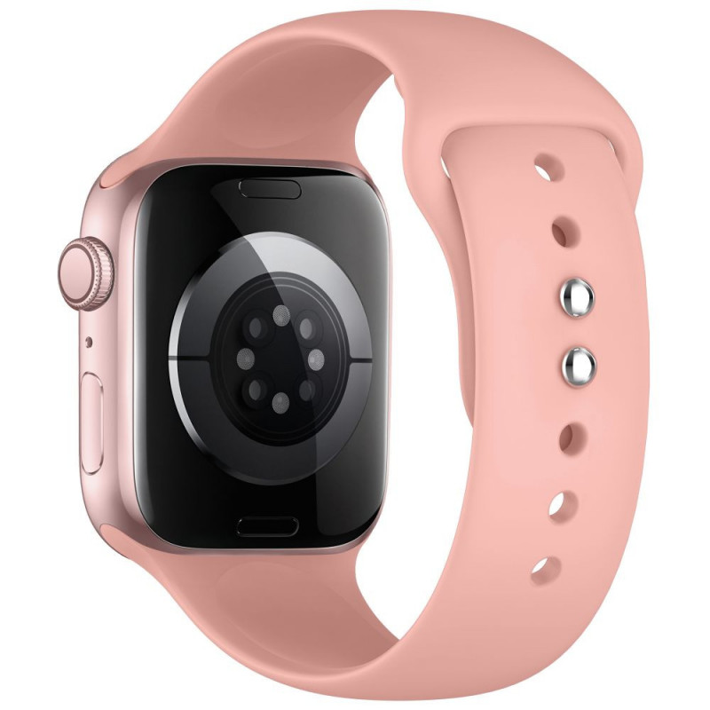Tech-Protect Silicone bandje voor Apple Watch 8/9/10/11/12/SE/Ultra 44/45/46/49 mm, oudroze
