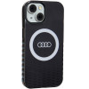 Audi IML Big Logo MagSafe hoesje voor iPhone 15 / 14 / 13, zwart (AUDI000075)