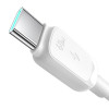 Joyroom S-A14 Multi-Color Series USB-C - USB-C kabel, 60 W, 480 Mbps, 1,2 m, wit (S-CC100A141W)