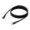 Joyroom Starry Series SA32-CC3 USB-C - USB-C-kabel, 60 W, 480 Mbps, 1 m, zwart