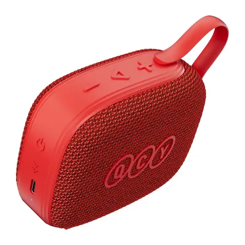 QCY SP3 draadloze Bluetooth-luidspreker, rood