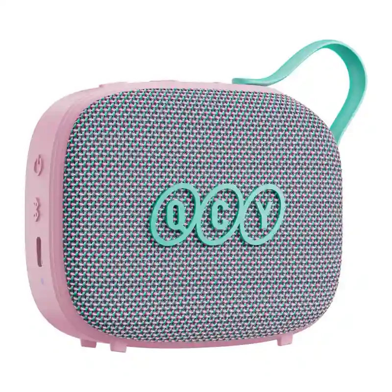 QCY SP3 draadloze speaker, roze