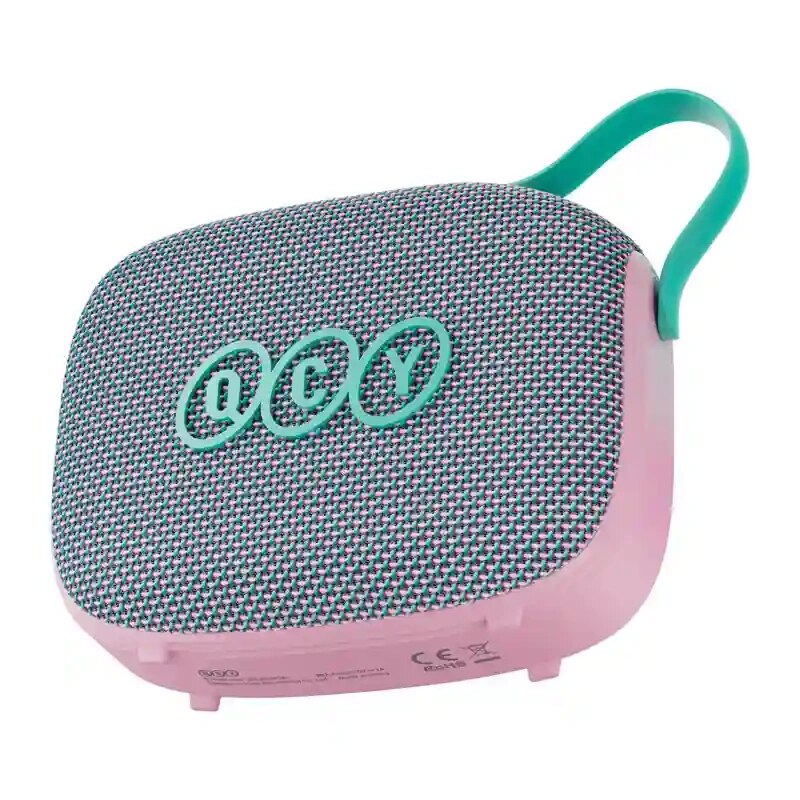 QCY SP3 draadloze speaker, roze
