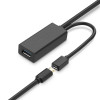 UGREEN US175 USB 3.0-verlengkabel met micro USB-voedingspoort, 5 m, zwart