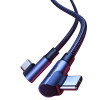 UGREEN US335 70696 haakse USB-C naar USB-C-kabel, 100 W, 1 m, zwart