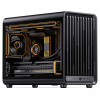 Jonsbo D33 STD pc-behuizing, minibehuizing, mATX, gehard glas, zwart (D33 STD BLACK)