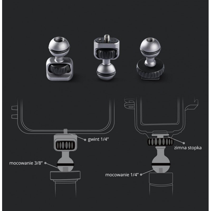PGYTECH P-CG-009 Magic Arm voor camera's / gimbals